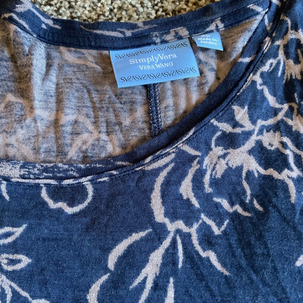 Simply Vera long sleeve top XL.